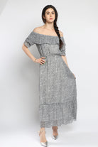 كيتشن فستان ماكسي سادة برباط على الصدر حمالات نسائي