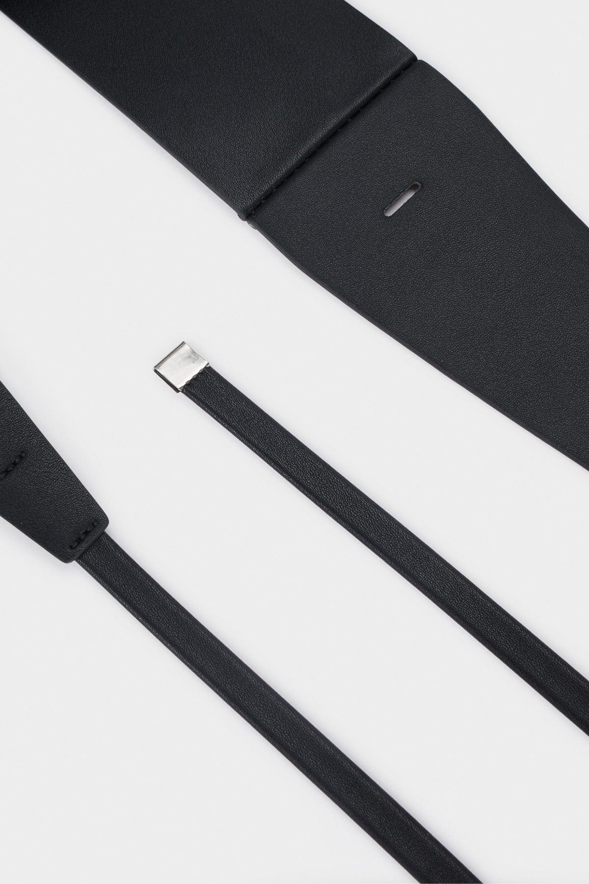 بارفوا حزام فسان / قمميص عريض بخيوط رفيعة