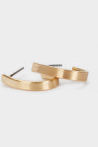 بارفوا حلق سادة نصف دائري نسائي ذهب