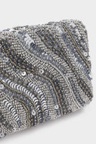 بارفوا شنطة كلاتش مطرز نسائي