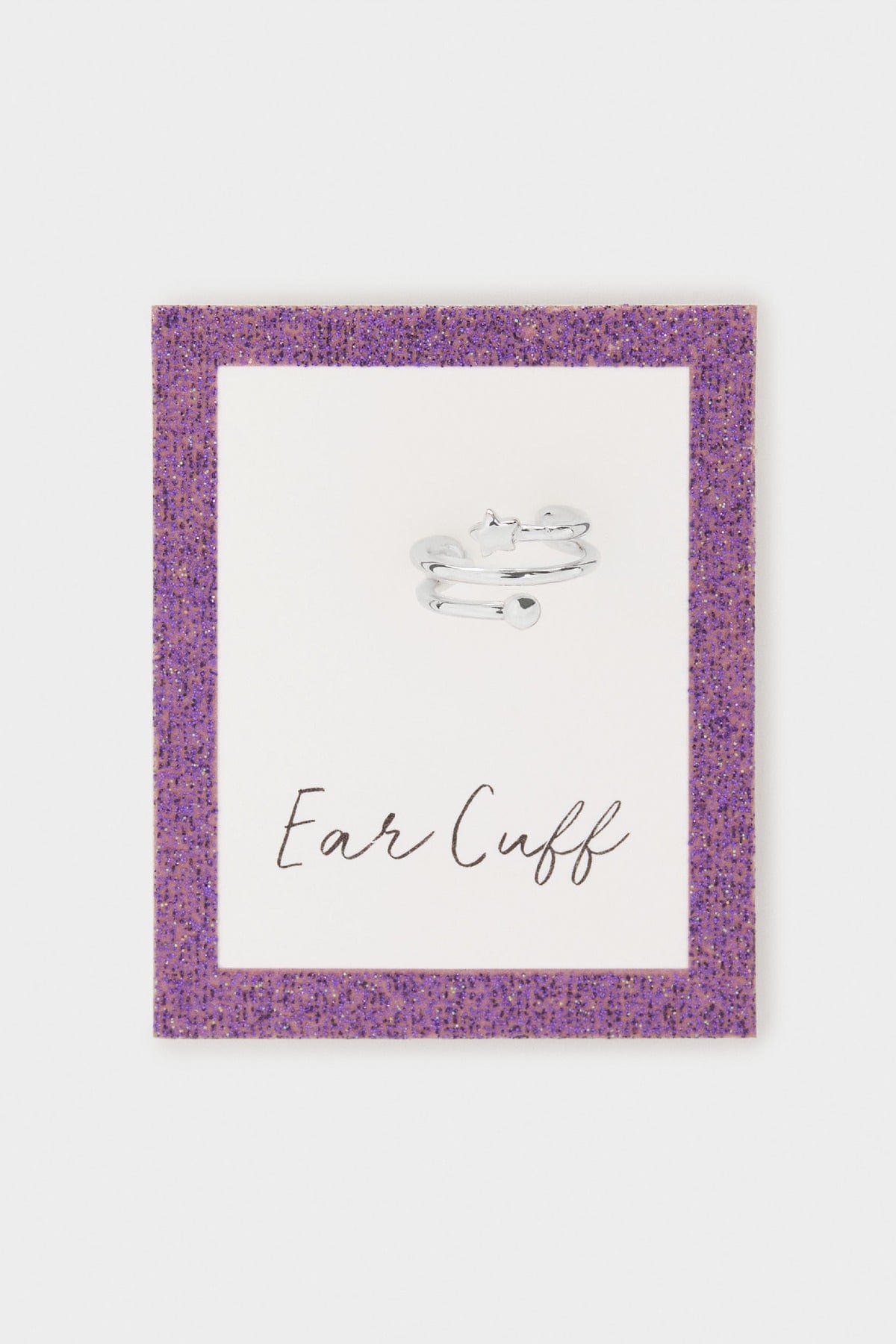 بارفوا حلق سادة فضي نسائي فضة