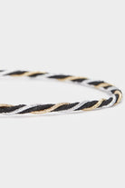 بارفوا طوق شعر منقوش نسائي متعدد الألوان