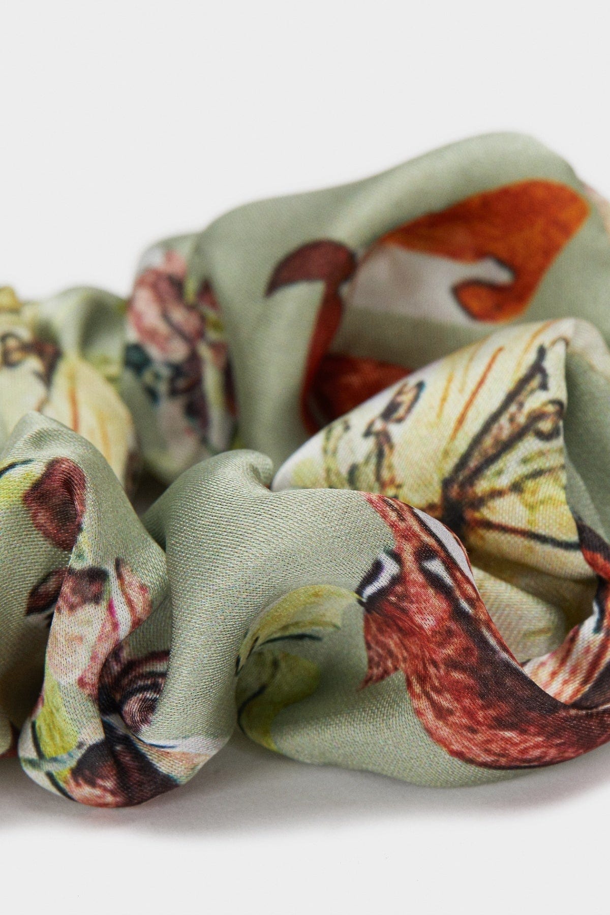 بارفوا ربطة شعر قماش منقوش نسائي متعدد الألوان