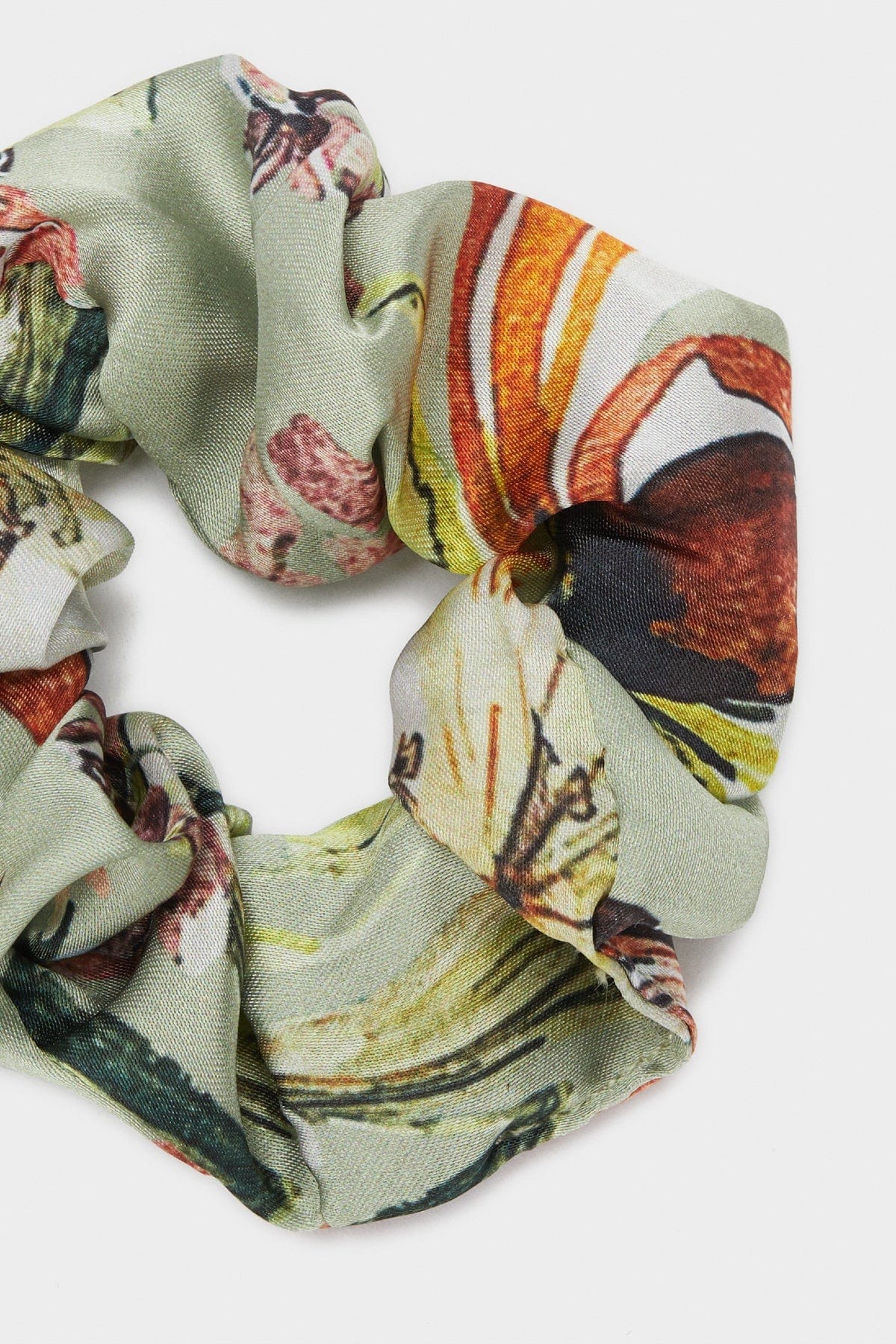 بارفوا ربطة شعر قماش منقوش نسائي متعدد الألوان