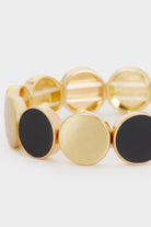 بارفوا أسوارة دائرية ذهبية نسائي أسود