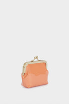 بارفوا محفظة عملات معدنية بمشبك غلق وردي فاتح