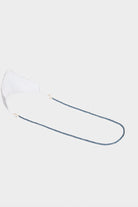 بارفوا حامل نظارات شمسية مزين بالخرز سادة نسائي أزرق