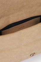 بارفوا حقيبة كروس شمواة مبطنة بحزام متباين جملي