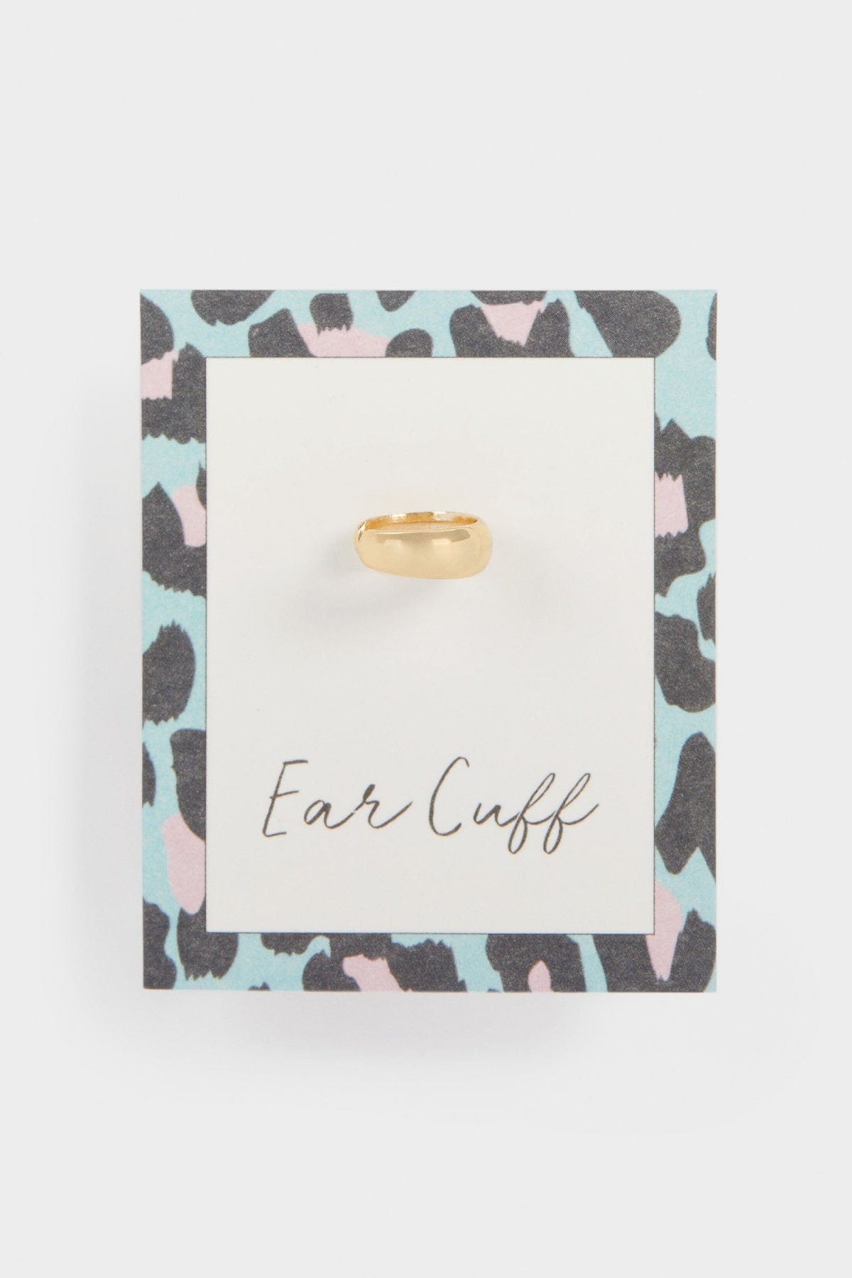 بارفوا حلق سادة دائري عريض نسائي ذهب