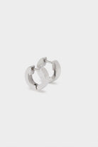 بارفوا حلق سادة من الستانلس ستيل على شكل دائرة