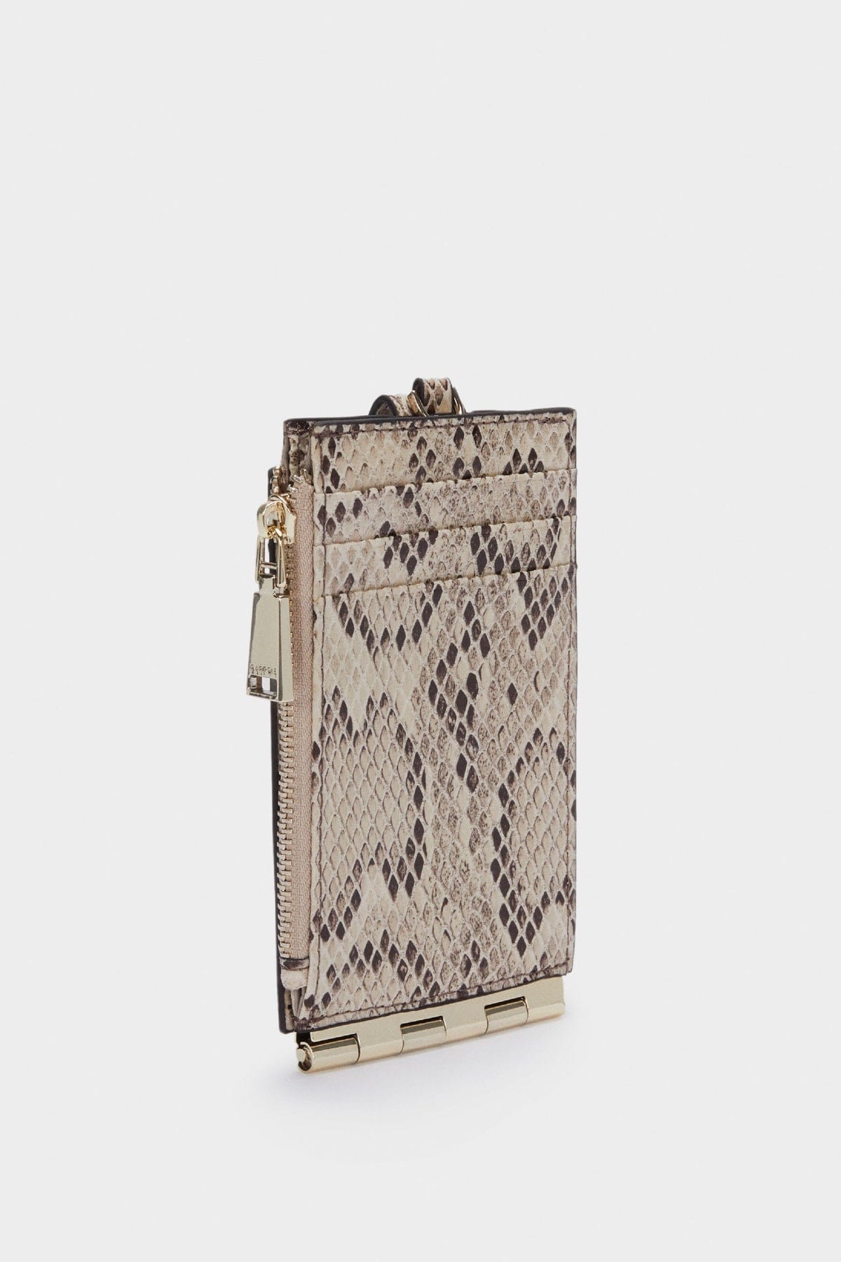 بارفوا بوك نسائي جلد ثعبان إن إم جارديب رمادي