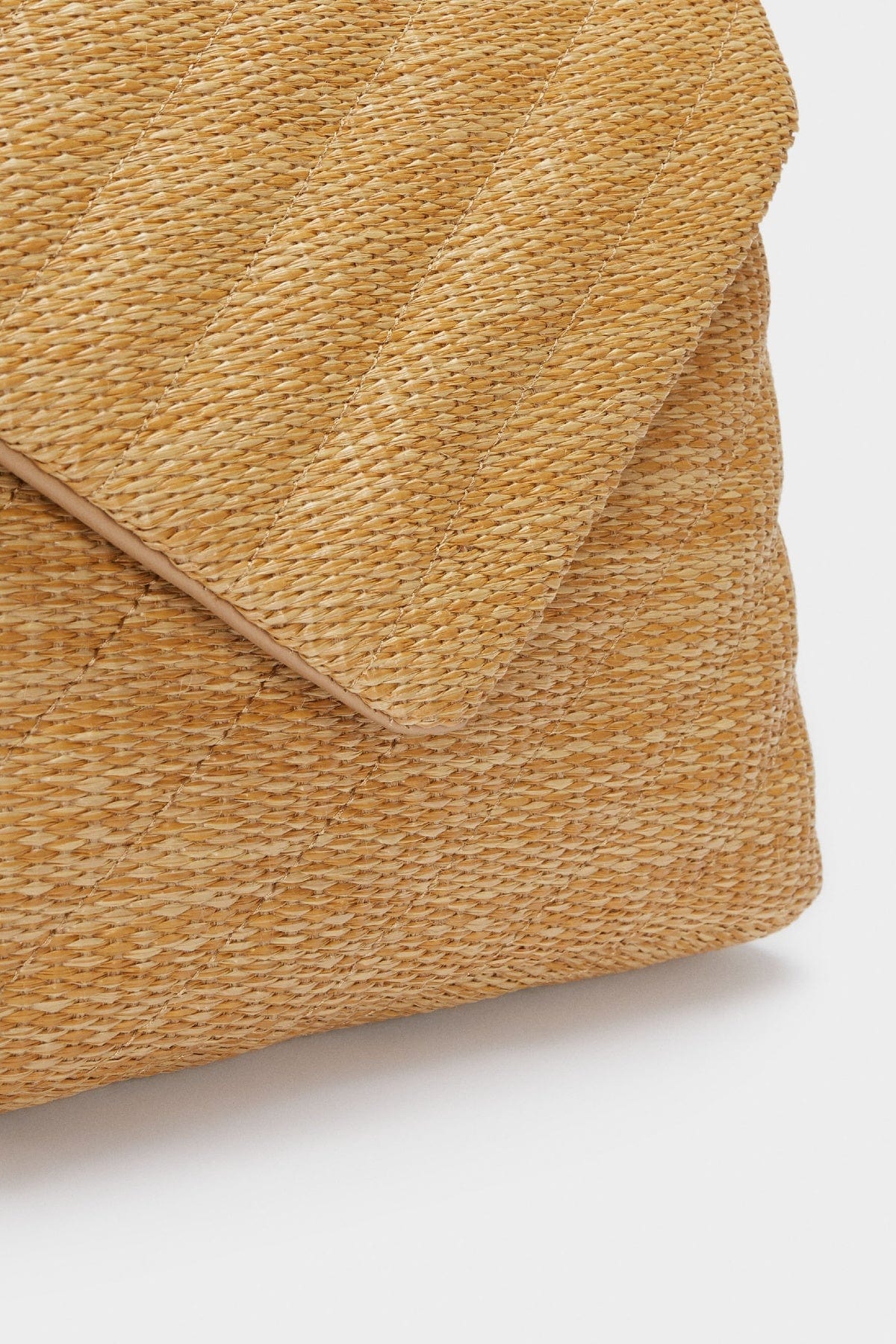 بارفوا حقيبة كروس منسوجة من الرافية بيج