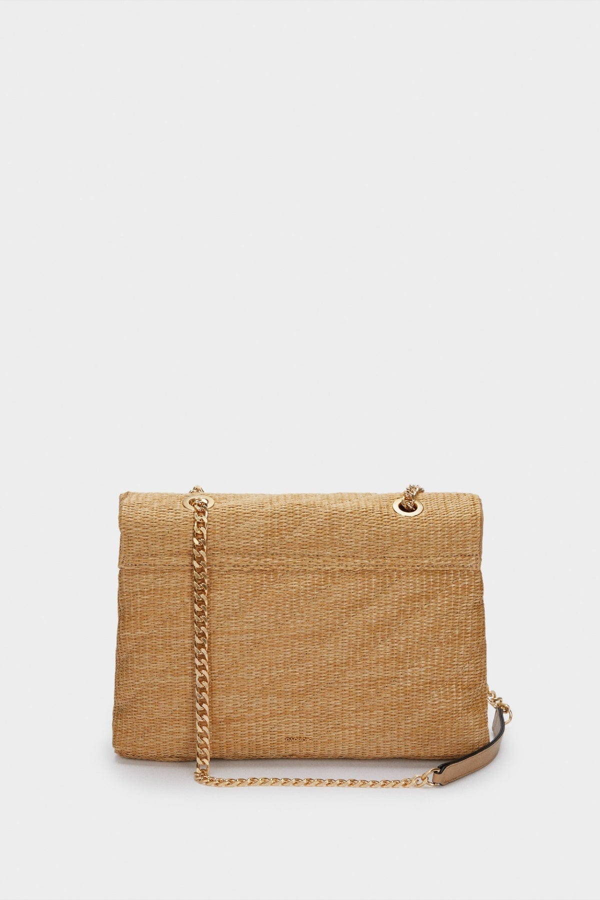 بارفوا حقيبة كروس منسوجة من الرافية بيج