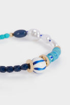 بارفوا أسوارة ملونة قابلة للتضييق والتعديل نسائي أزرق