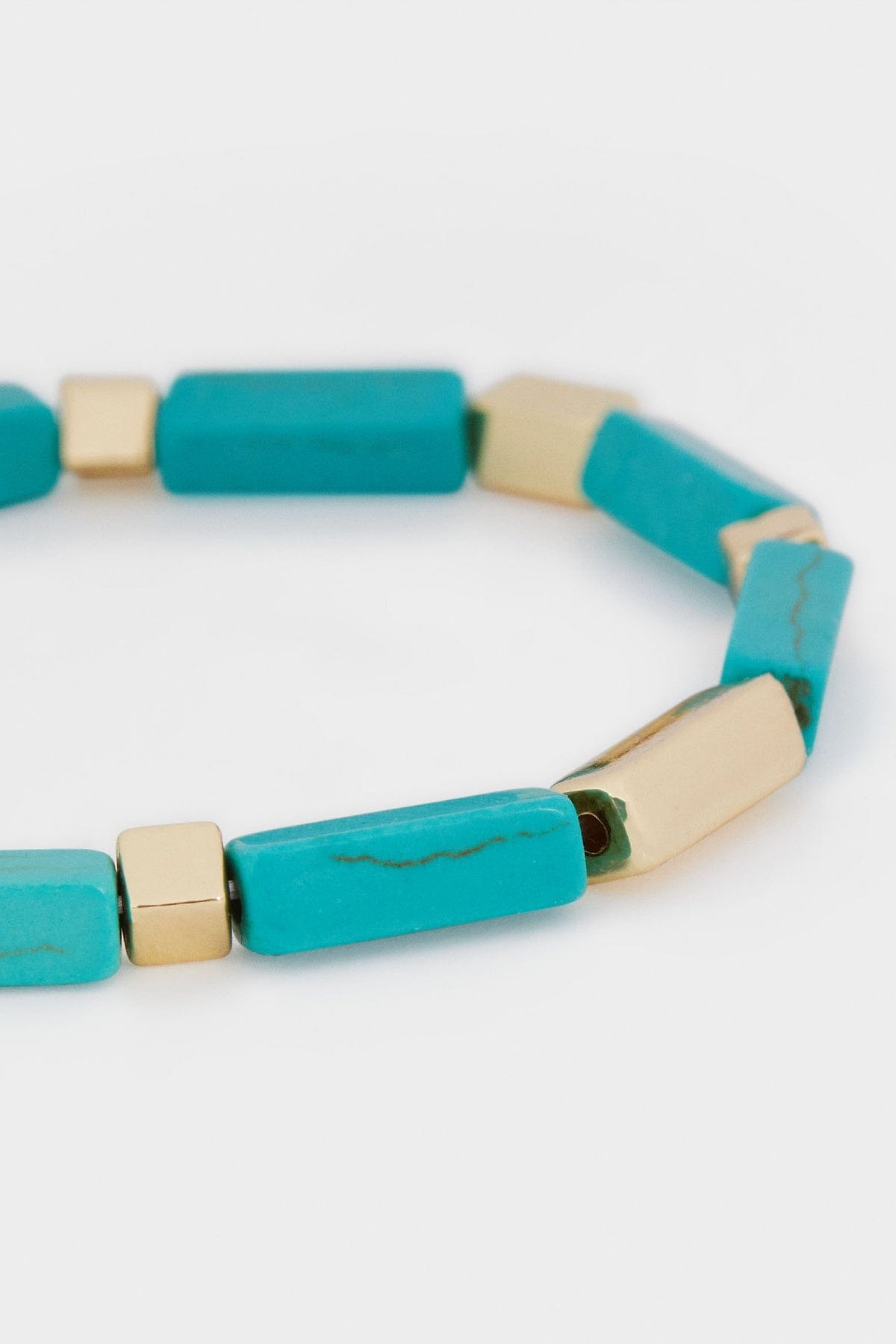 بارفوا أسوارة مزينة مزينة بالأحجار نسائي تركواز