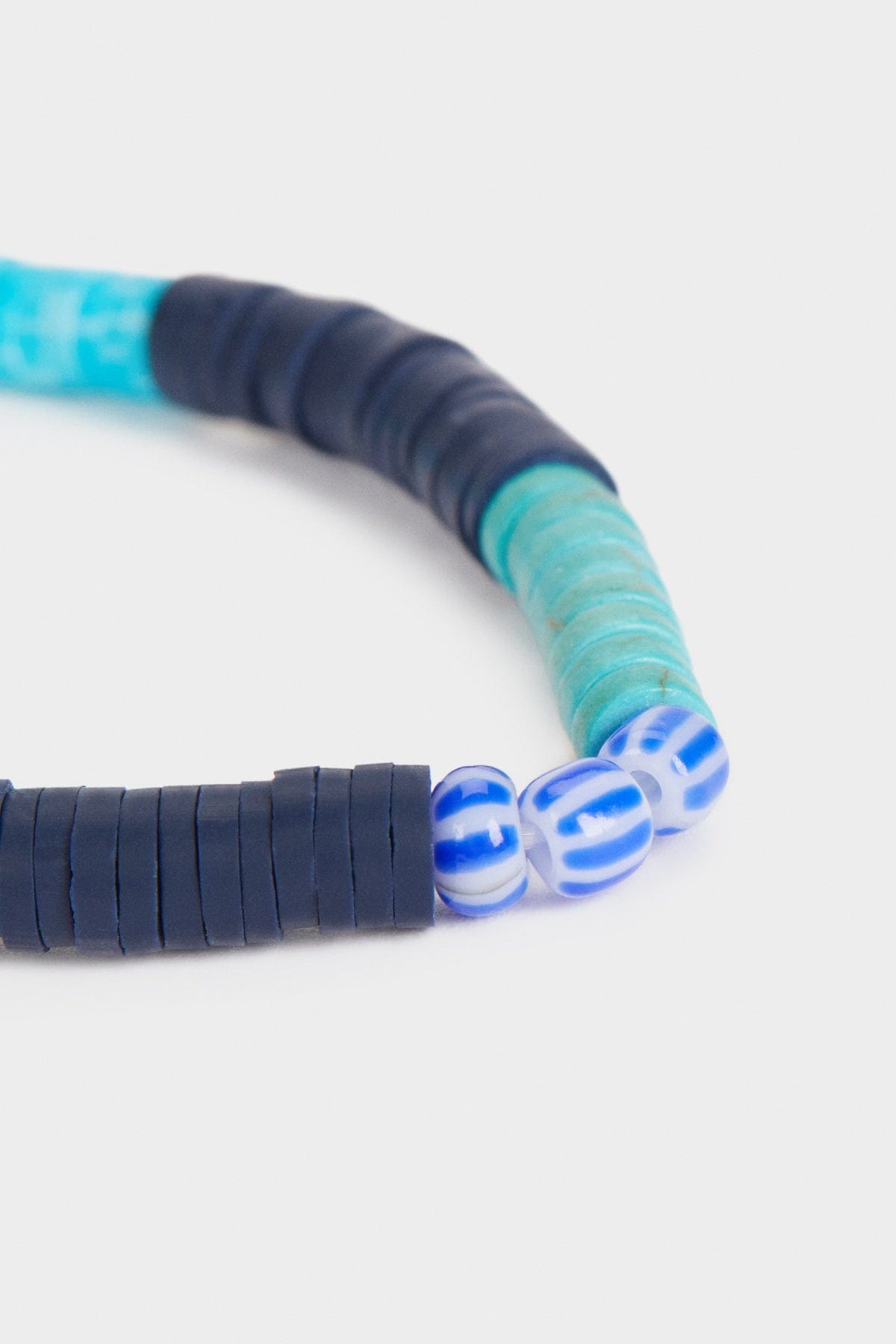 بارفوا أسوارة مزينة بالأحجار والخرز الملون نسائي أزرق