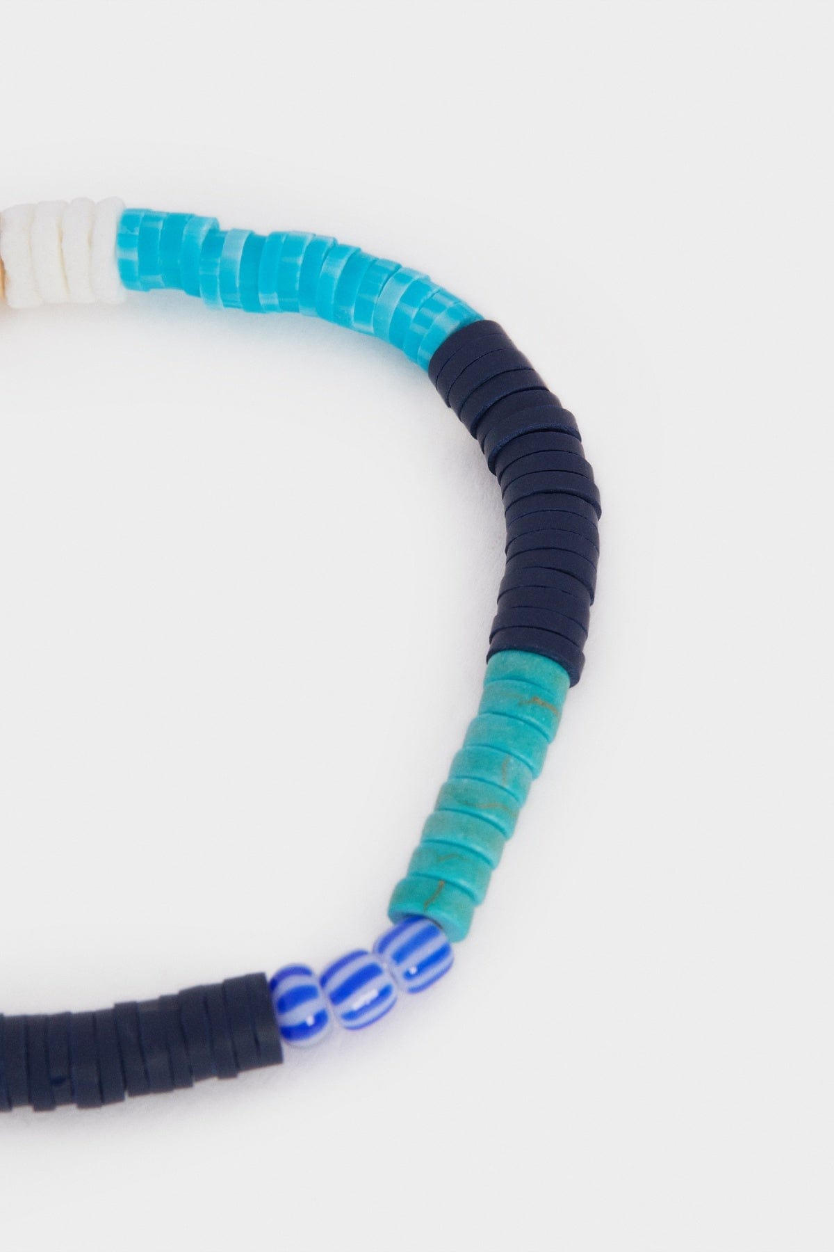 بارفوا أسوارة مزينة بالأحجار والخرز الملون نسائي أزرق