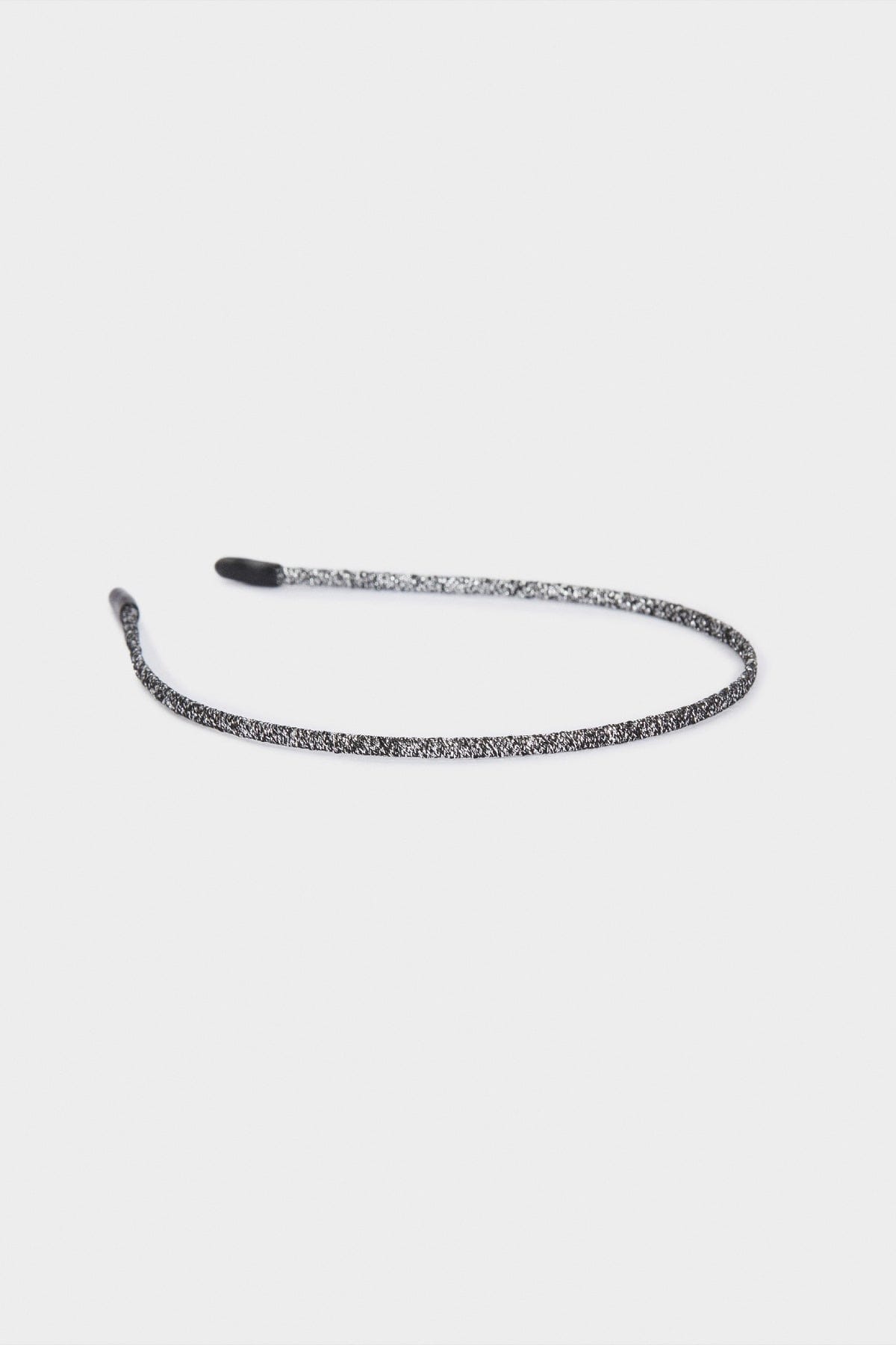 بارفوا طوق لامع رفيع نسائي أسود