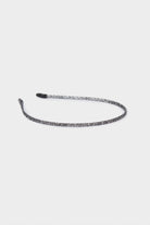 بارفوا طوق لامع رفيع نسائي أسود