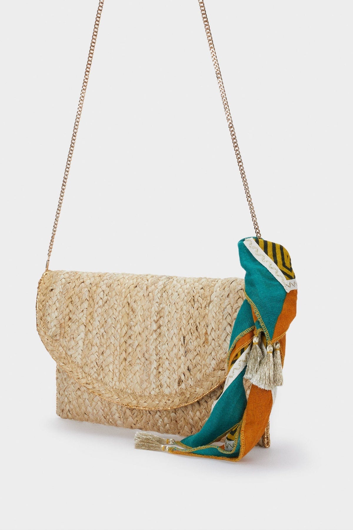 بارفوا حقيبة أوكابي متعددة الألوان بسلسال