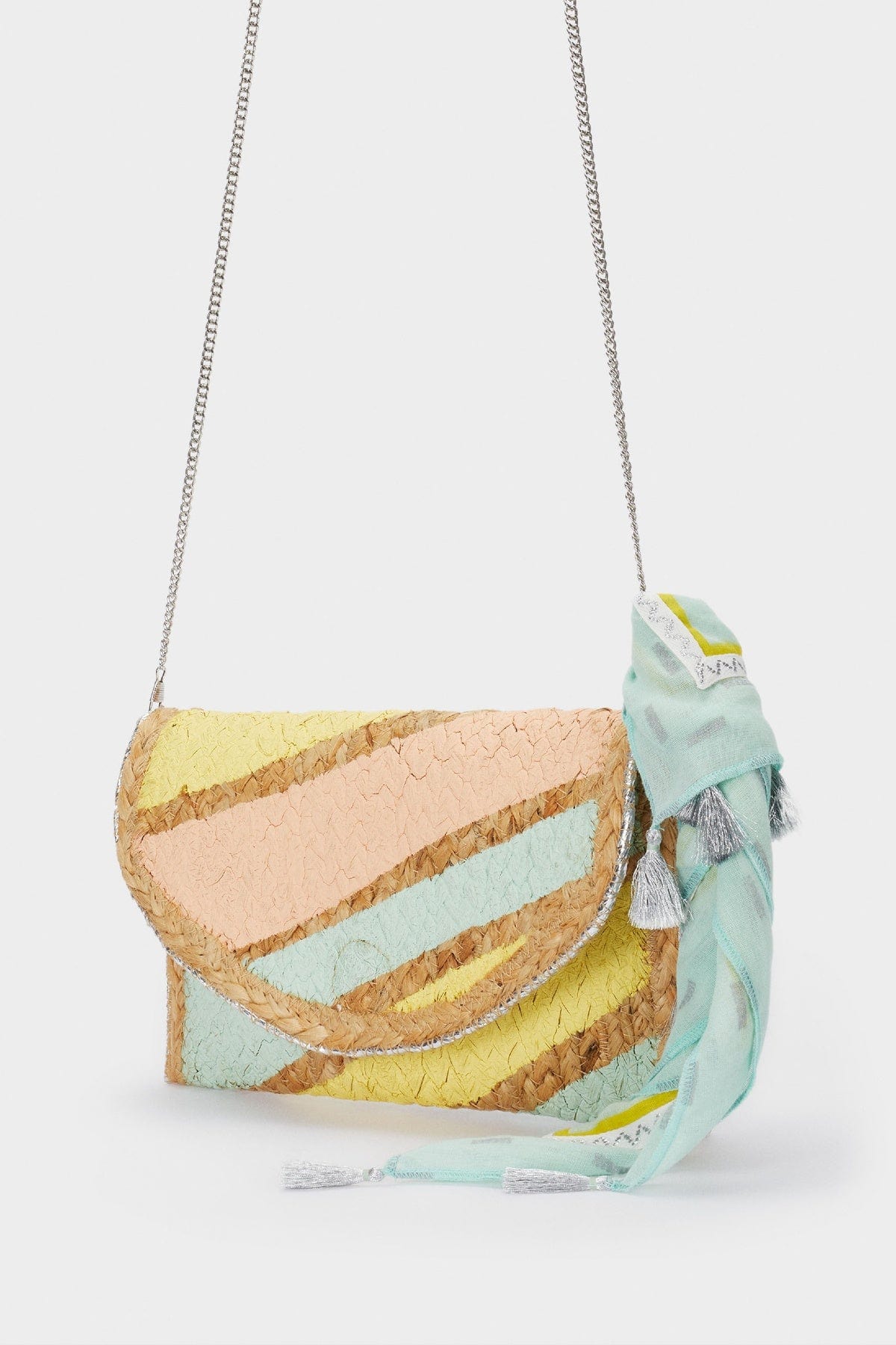 بارفوا حقيبة أوكابي متعددة الألوان بسلسال