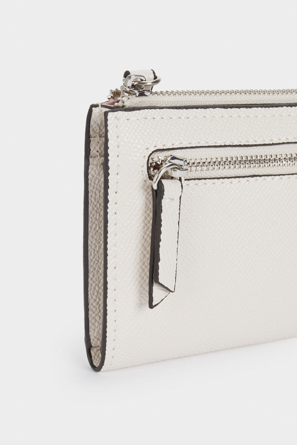 بارفوا محفظة مضغوطة بسحاب بيج فاتح