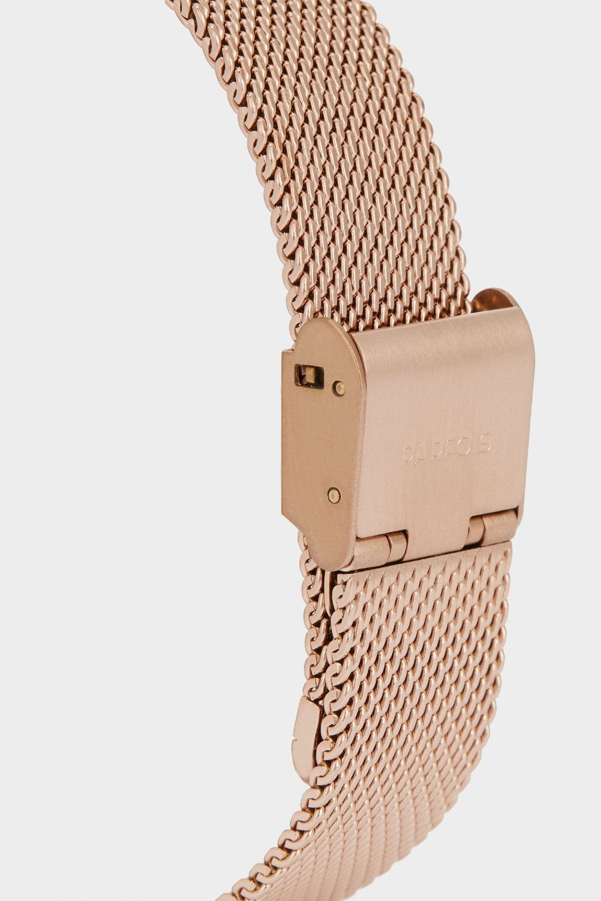 بارفوا ساعة بحزام على شكل شبكى معدني