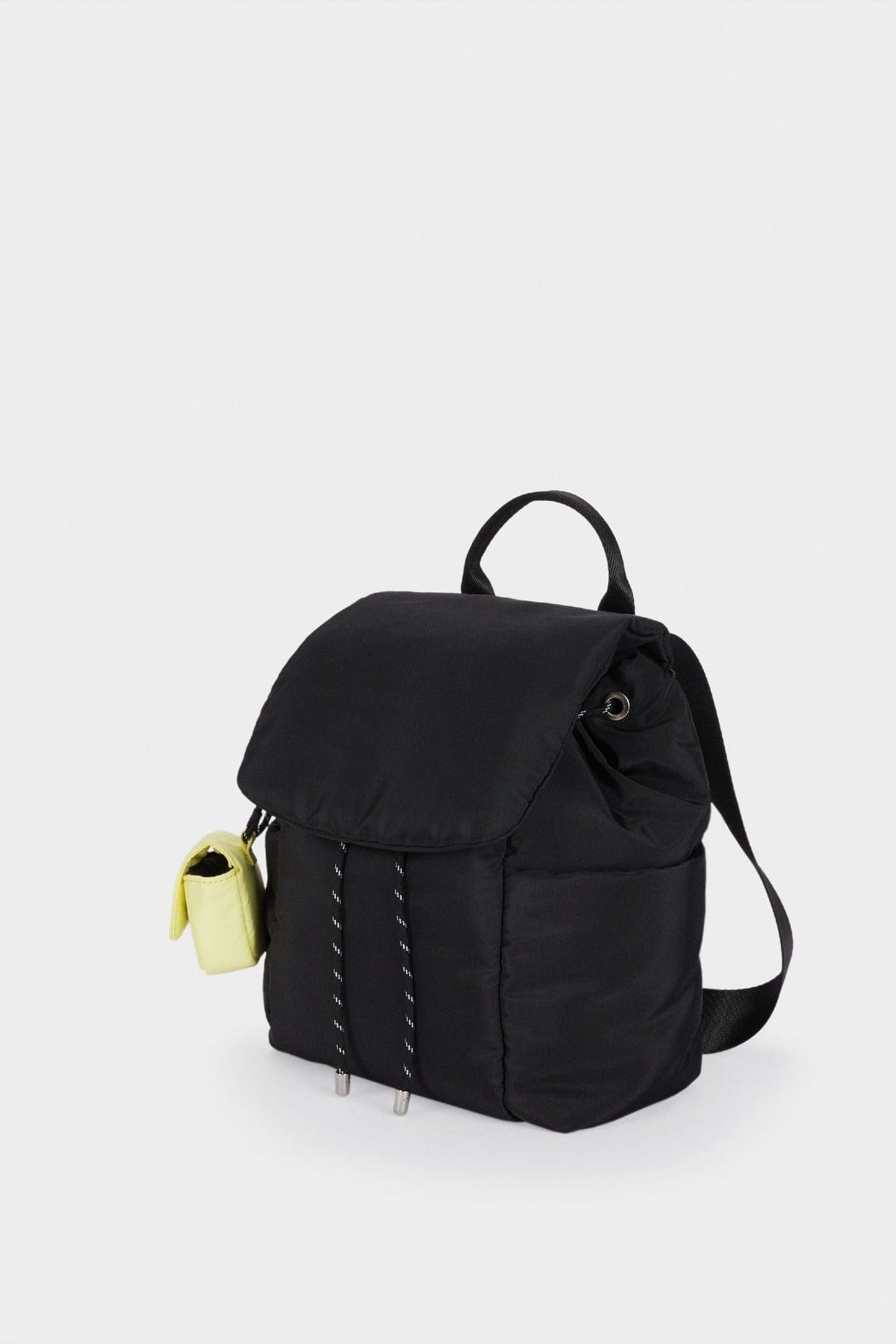 بارفوا شنطة ظهر نسائية بجيب أمامي كبير بشنطة جانبية صغيرة