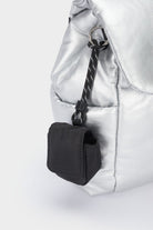 بارفوا شنطة ظهر نسائية بجيب أمامي كبير بشنطة جانبية صغيرة