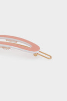 بارفوا كليبس بيضاوي سادة لامع نسائي مرجاني