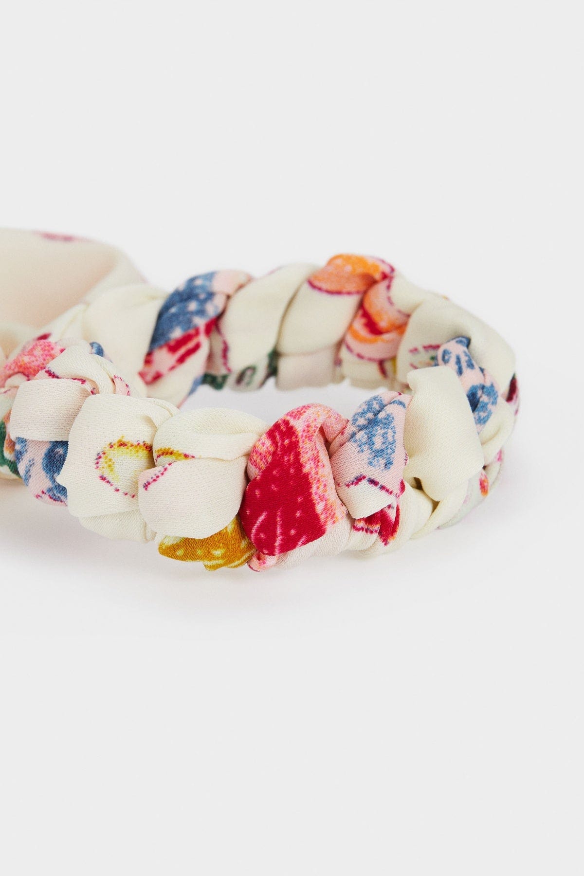 بارفوا ربطة عنق مطبوعة مع فيونكة متعدد الألوان