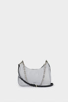 بارفوا حقيبة كروس نسائية بسلسال أزرق