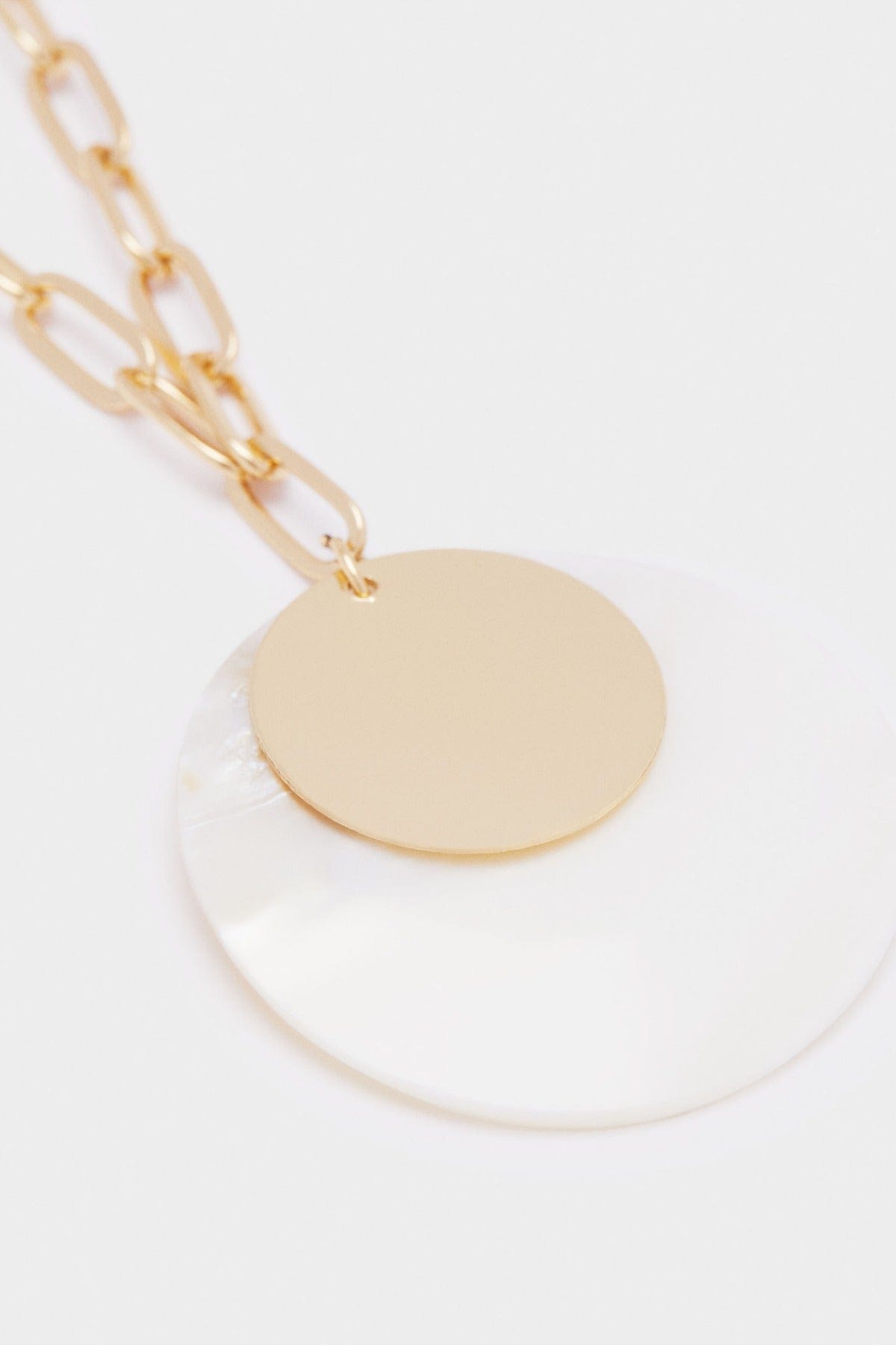 بارفوا سلسلة ذهبية حلقات مزينة بالخرز نسائي ذهب