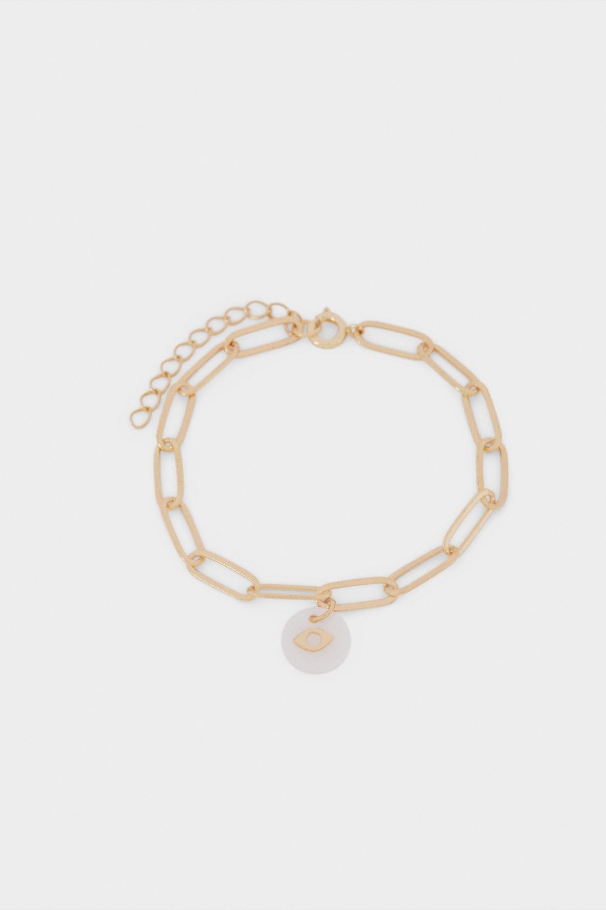 بارفوا أسوارة حلقات ذهبية واسعة مزينة بحلقات ملونة ذهب