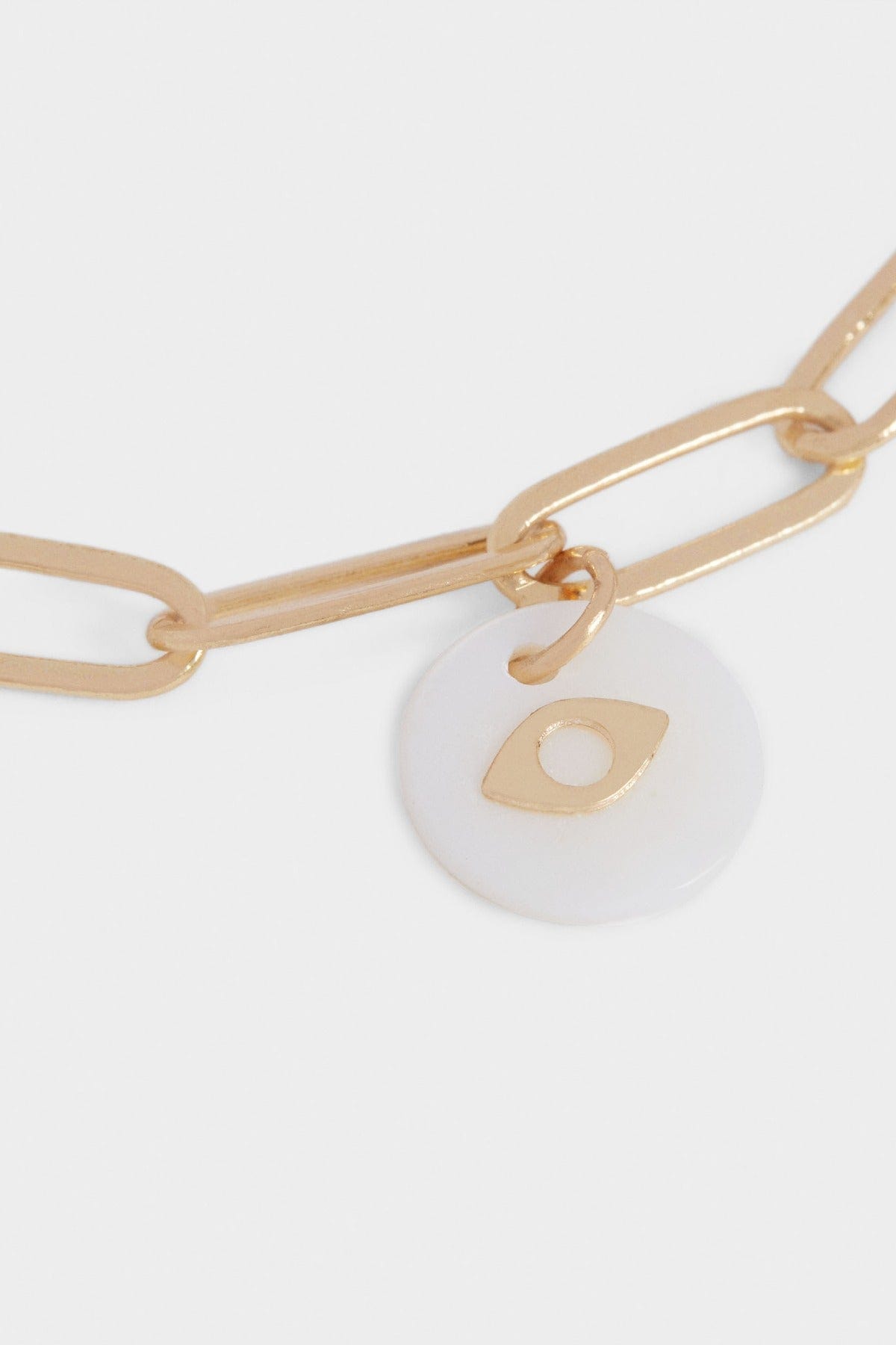 بارفوا أسوارة حلقات ذهبية واسعة مزينة بحلقات ملونة ذهب