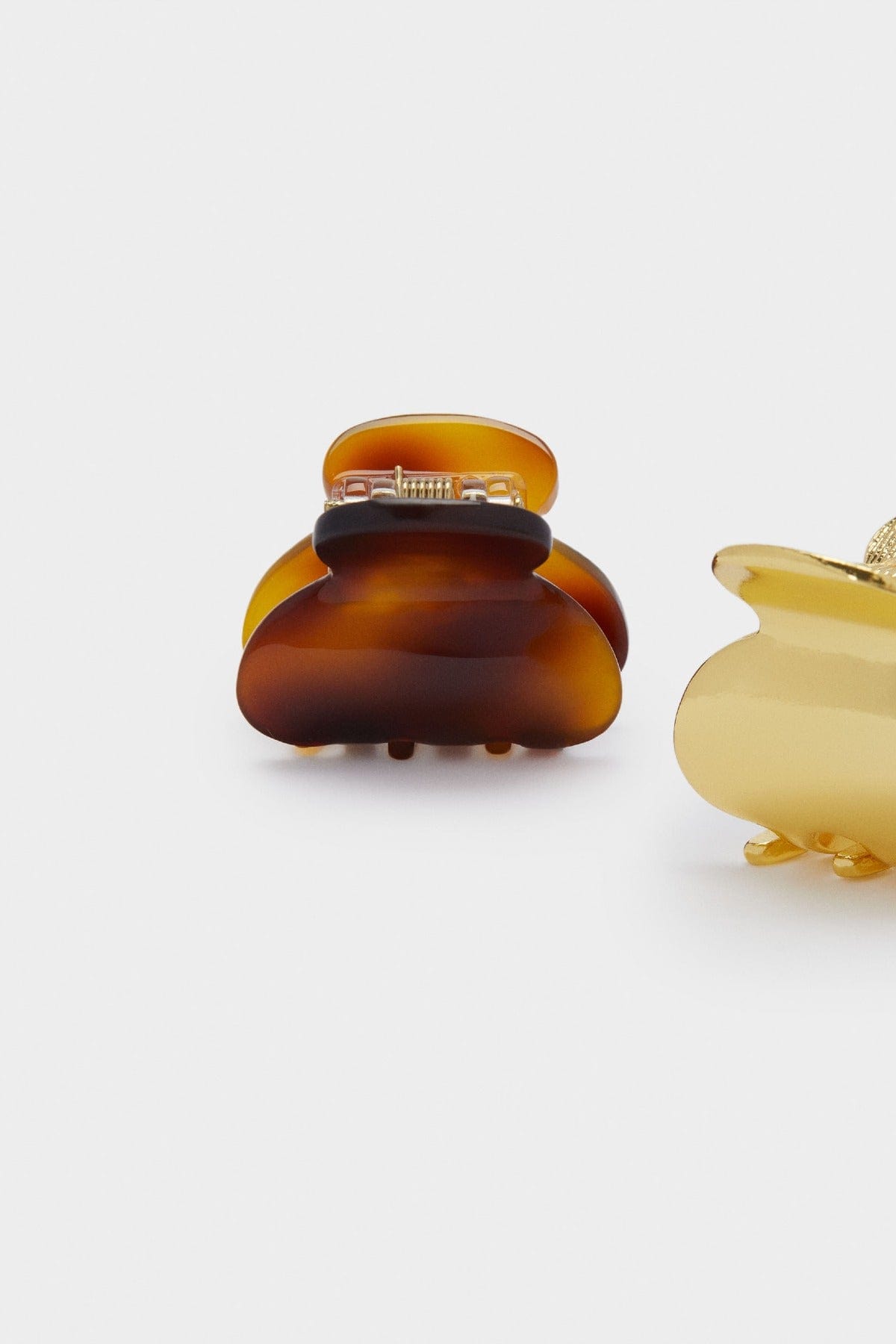 بارفوا توك شعر منقوش صغير نسائي ذهب