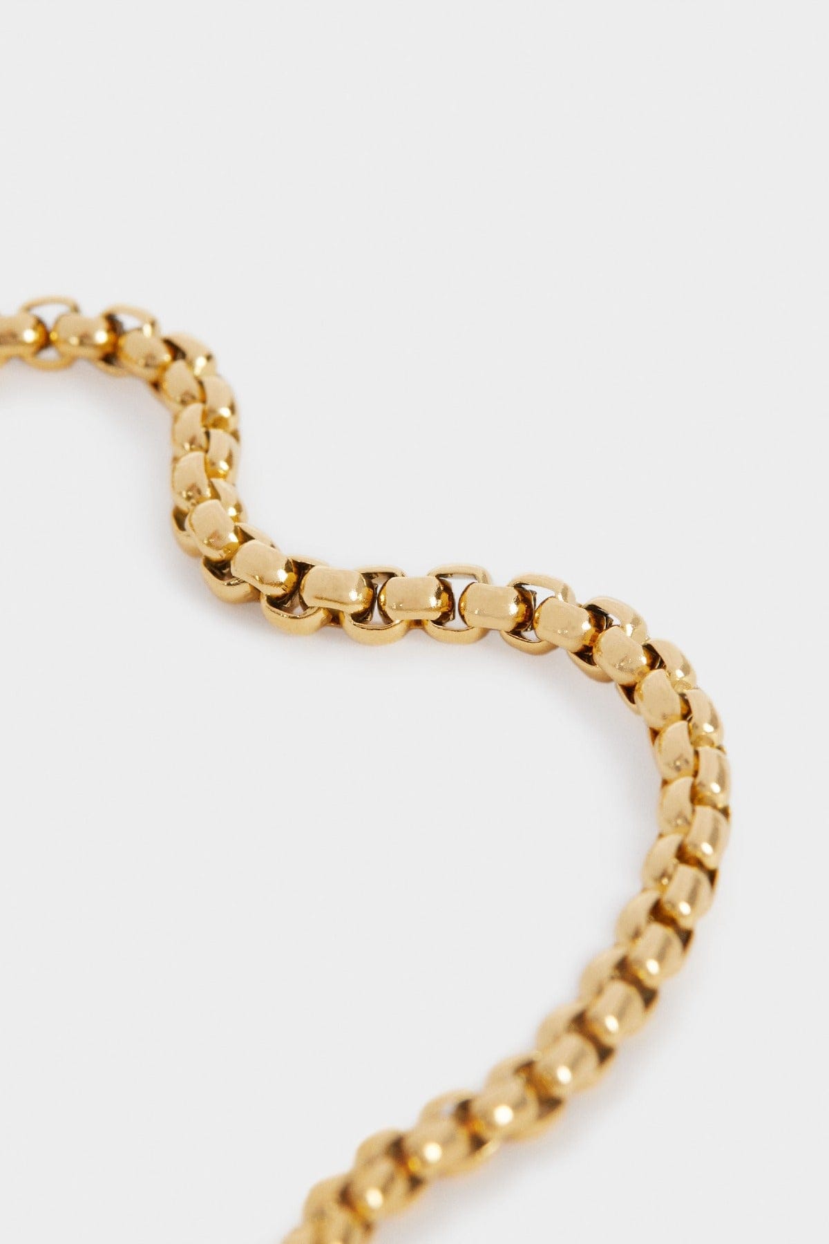 بارفوا اسوارة ذهبية سادة نسائي ذهب