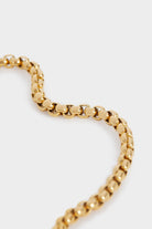 بارفوا اسوارة ذهبية سادة نسائي ذهب