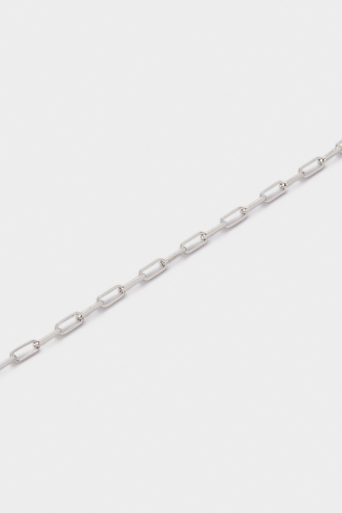 بارفوا اسوارة سادة ستانلس فضي نسائي فضة