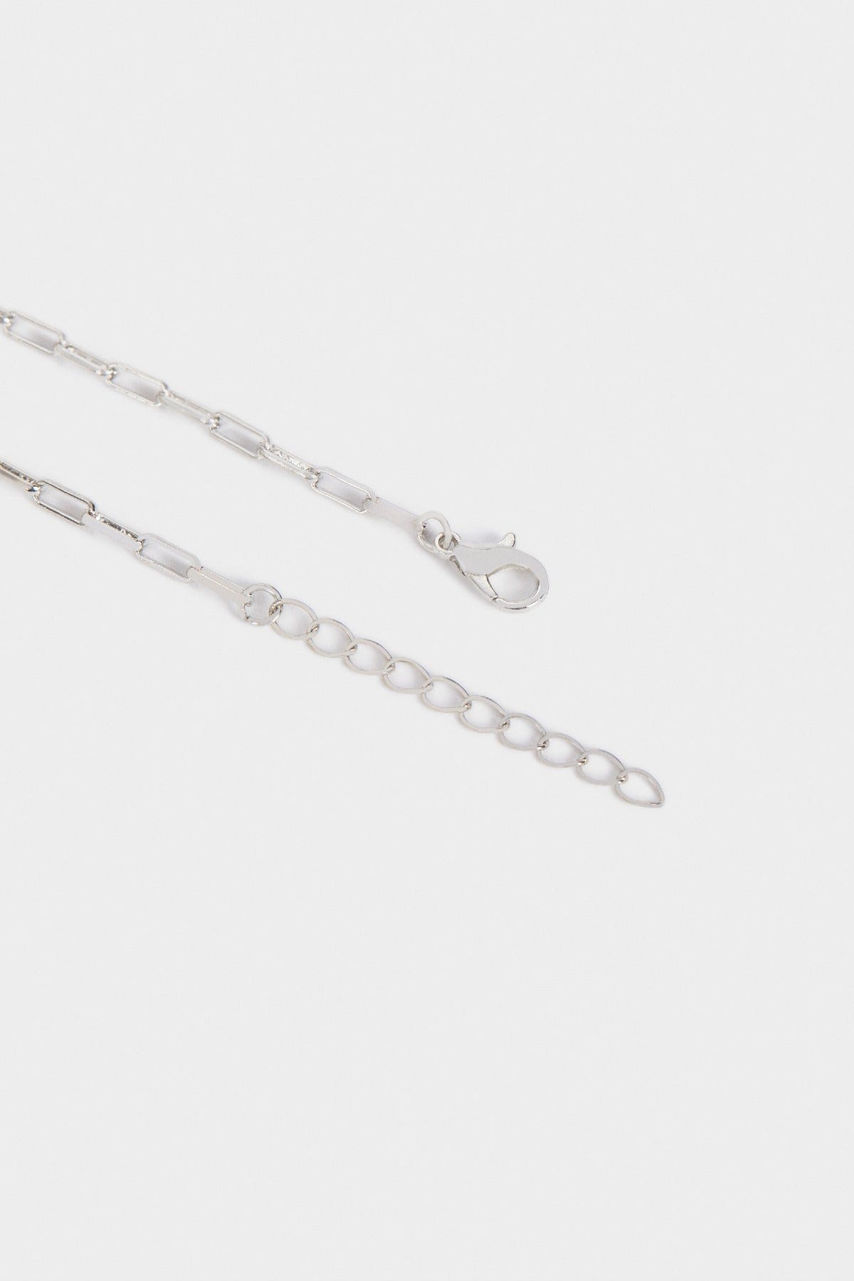 بارفوا اسوارة سادة ستانلس فضي نسائي فضة