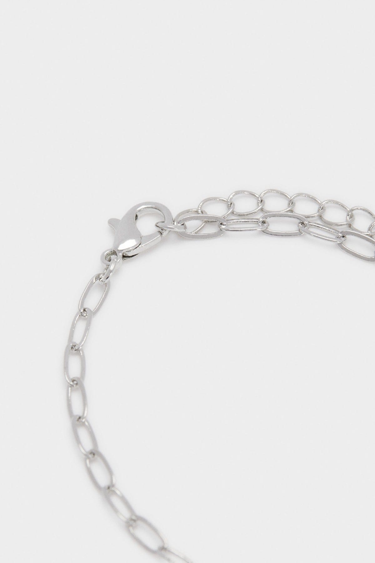 بارفوا اسوارة فضية حلقات نسائي فضة