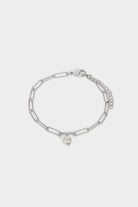 بارفوا أسورة حلقات ذهبية مزين باللؤلؤ نسائي