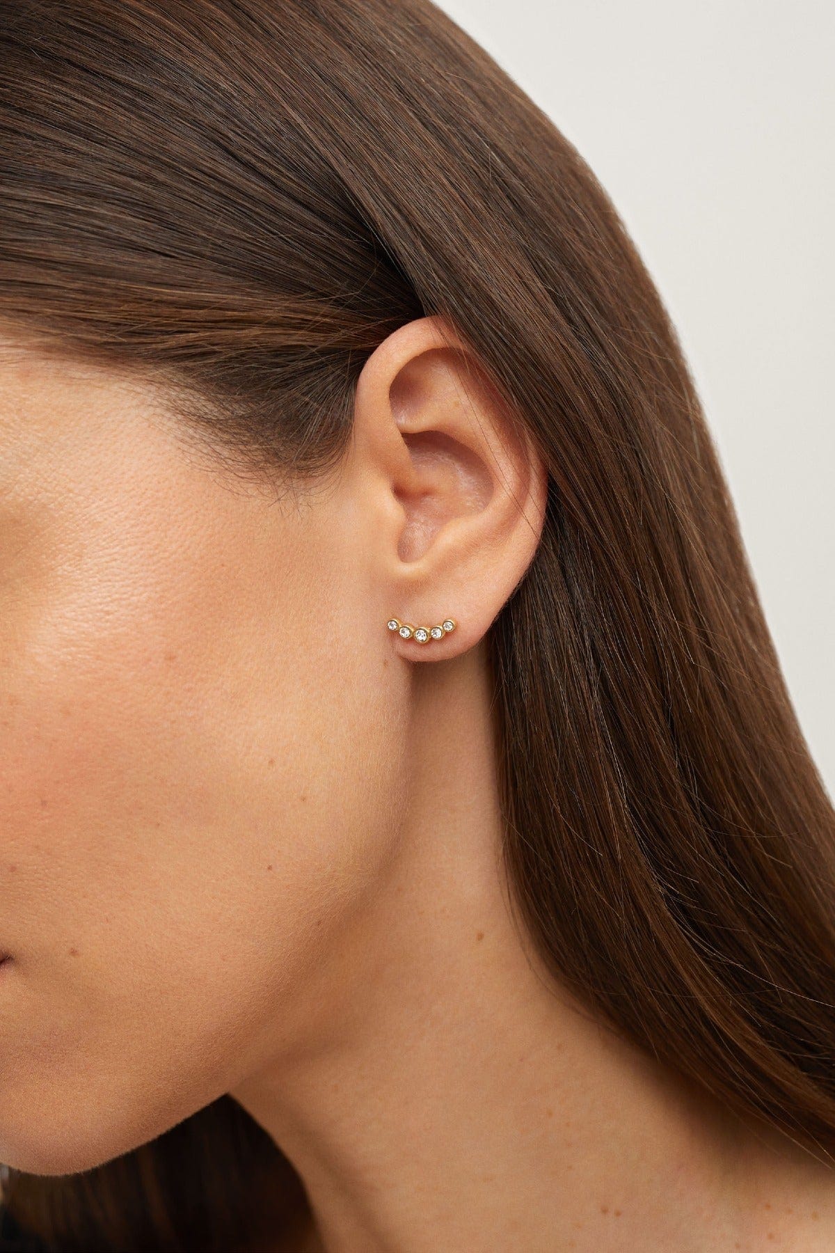 بارفوا حلق ستراس ذهبي نسائي