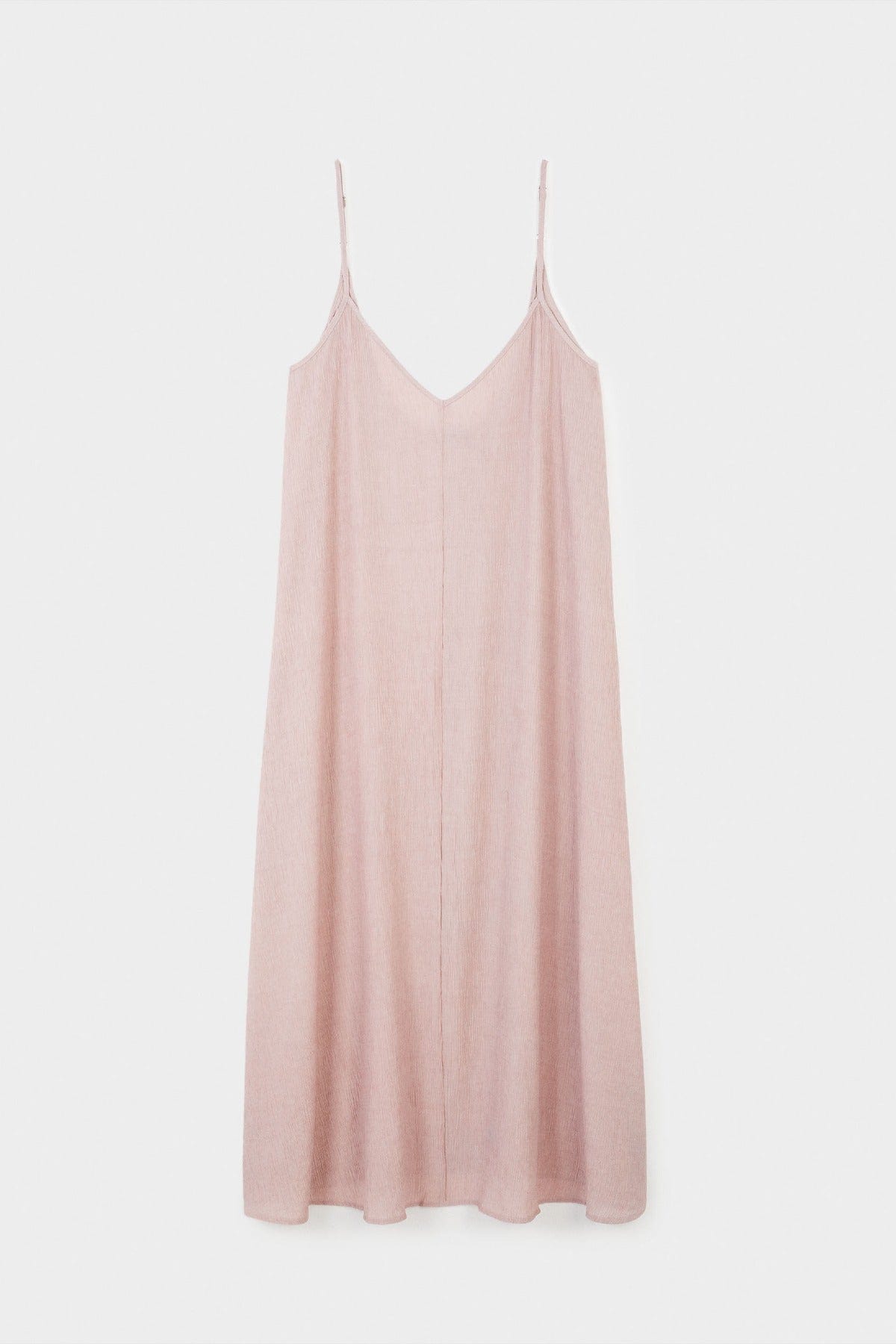 بارفوا فستان نوم بحمالات بفتحة ظهر عميقة