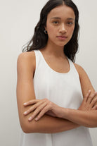 بارفوا فستان نسائي طويل كت سادة