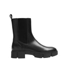 بارفوا حذاء هاف بوط بدون رباط جلد