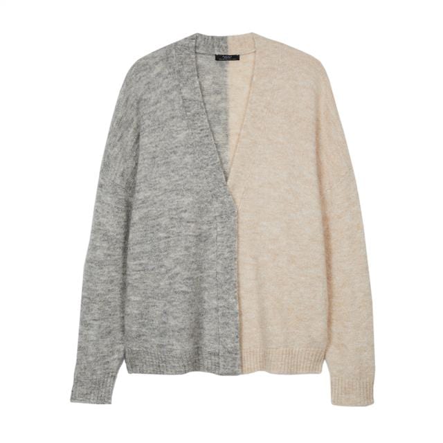 بارفوا كارديجان شتوي بكم لونين متعدد الألوان