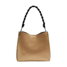 بارفوا شنطة يد جلد سادة نسائي