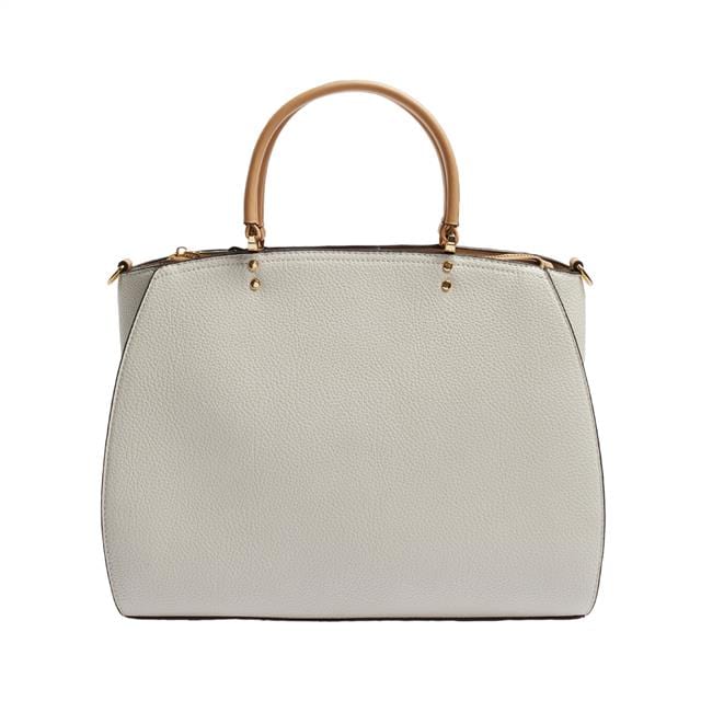 بارفوا شنطة يد جلد حريمي بيج فاتح