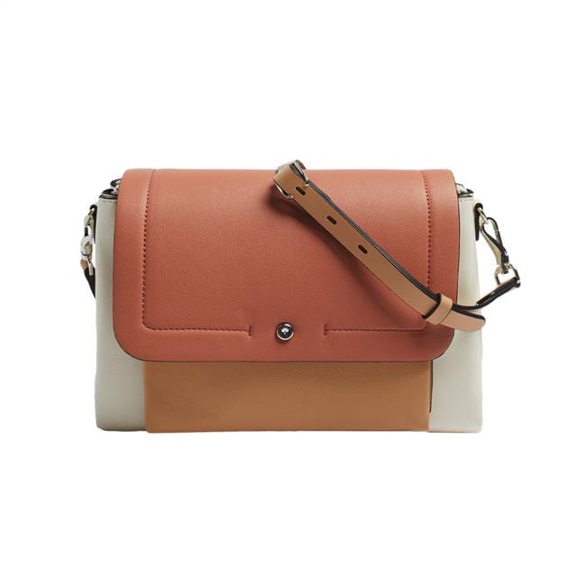 بارفوا حقيبة كروس بودي جلد صغيرة نسائي مرجاني